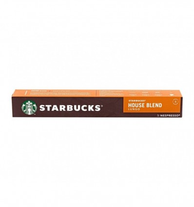 Кава в капсулах Starbucks Nespresso House Blend 10 капсул 57г (7613036957083)