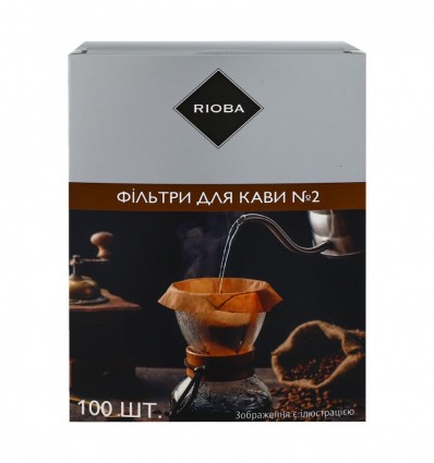 Фильтры для кофе Rioba №2 100шт