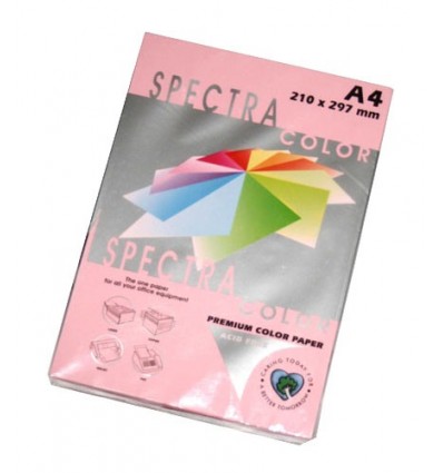Кольоровий папір Spectra Color Pink 170 рожевий А4 160г/м² 250арк (16.4445)