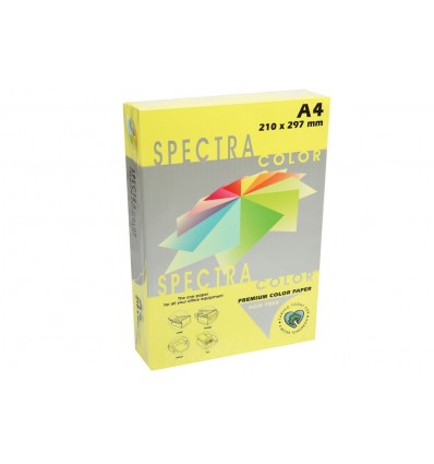 Цветная бумага Spectra Color Yellow 160 желтая А4 75г/м² 500л (16.4065)