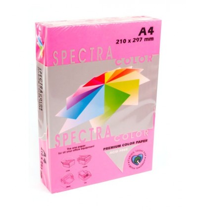 Цветная бумага Spectra Color Red 350 малиновый А4 80г/м² 500л (16.4418)