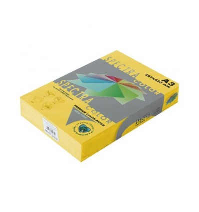 Цветная бумага Spectra Color Yellow 160 желтый А3 160г/м² 250л (16.4454)