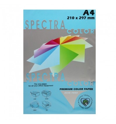 Кольоровий папір Spectra Color Turquoise 220 синій А4 160г/м² 250арк (16.4452)