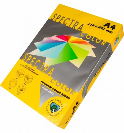 Кольоровий папір Spectra Color Gold 200 золотий А4 80г/м² 500арк (16.4410)