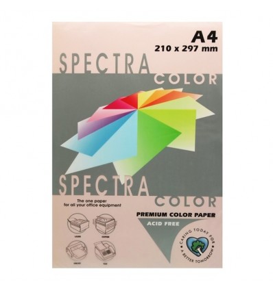 Кольоровий папір Spectra Color Peach 150 персиковий А4 80г/м² 500арк (16.4401)