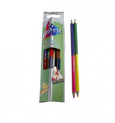 Олівці кольорові Marco 12 кольорів Grip-Rite, трикутні