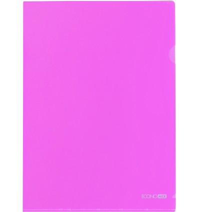 Папка-уголок A4 Economix, розовая