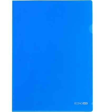 Папка-куточок A4 Economix, синя