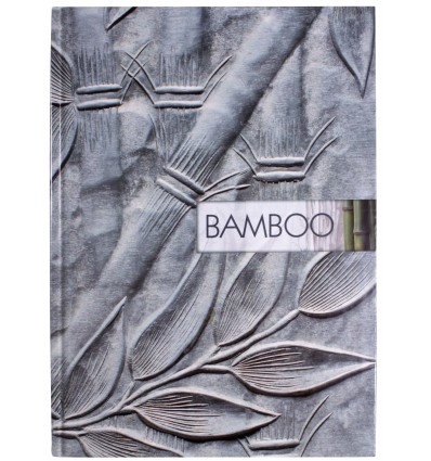 Канцелярська книга "Малюнки природи. Bamboo" А4, клітинка, 96 арк.