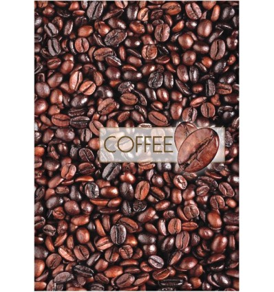 Канцелярская книга "Рисунки природы. Coffee" А4, линия, 96 л.