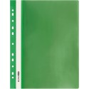 Папка-скоросшиватель глянец А5 с перфорацией зеленая