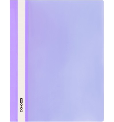 Папка-скоросшиватель А4 без перфорации фиолетовая