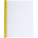 Папка А4 с планкой-зажимом 6 мм (2-35 листов), желтая