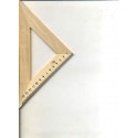 Треугольник деревянный 16 см 45x45 Мицар
