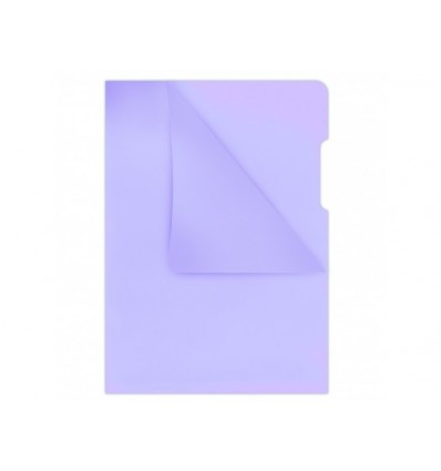 Папка-уголок А4 фиолетовая 180 мкм полипропилен, глянец Donau