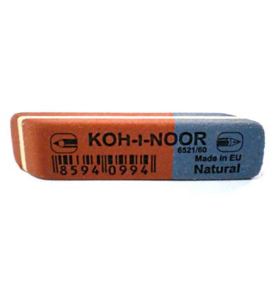 Ластик комбинированный для карандаша и чернил BlueStar KOH-I-NOOR