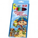 Карандаши цветные 12 цветов PIRATE Centrum