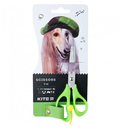 Ножиці дитячі з пружиною Kite Dogs K22-129, 13 см