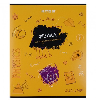 Зошит предметний Kite Classic K21-240-07, 48 аркушів, клітинка, фізика