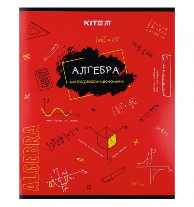 Тетрадь предметная Kite Classic K21-240-08, 48 листов, клетка, алгебра