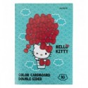 Картон цветной двухсторонний Kite Hello Kitty А4, 10 листов