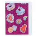 Блокнот Kite Pink cats, 80 аркушів, клітинка, силіконова обкладинка