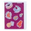 Блокнот Kite Pink cats, 80 листов, клетка, силиконовая обложка