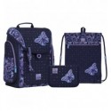 Набор рюкзак+пенал+сумка для обуви WK 583 Butterfly
