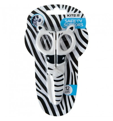 Ножиці дитячі безпечні Kite Zebra K22-008-02, 12 см