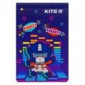Блокнот Kite Transformers 48 аркушів, клітинка