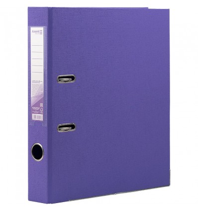 Папка-регистратор Axent, А4 двустроя PP 5 cм, разобрана, фиолетовая