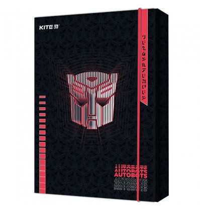 Папка для зошитів на гумці Kite Transformers, В5