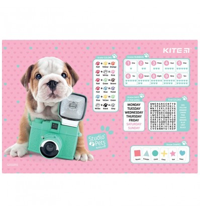 Подкладка настольная Kite Studio Pets 42,5x29см