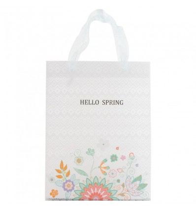 Пакет Axent пластиковий подарунковий 25х19см, Hello Spring 03