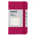 Книга записна Axent Partner 8301-50-A, 95х140мм, 96арк, клітинка, малинова