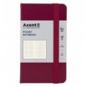 Книга записна Axent Partner 8301-46-A, 95х140, 96арк, клітинка, винна