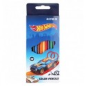 Карандаши цветные Kite Hot Wheels, 12 шт