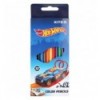 Карандаши цветные Kite Hot Wheels, 12 шт