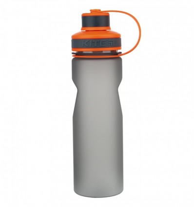 Бутылка для воды Kite 700 мл, серо-оранжевая