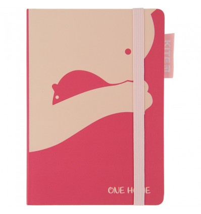 Блокнот Kite 96 аркушів, клітинка, рожевий