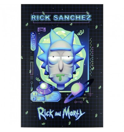 Блокнот Kite Rick and Morty RM23-193-1, А5, 64 аркуші, нелінований