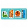 Закладки пластиковые Kite School K22-479-4, 4x20 шт