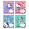 Тетрадь школьная Kite Hello Kitty HK22-235, 12 листов, косая линия