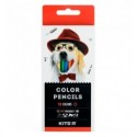 Олівці кольорові Kite Dogs, 12 кольорів