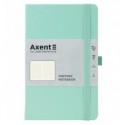 Книга записная Axent Partner 95x140 мм, 96 листов, клетка, мята