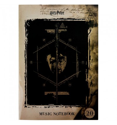 Тетрадь для нот Kite Harry Potter, A4, 20 листов