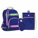 Набір Kite рюкзак + пенал + сумка для взуття WK 702 світло-синій