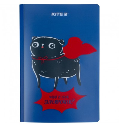 Блокнот Kite Weird dog , А5+, 40 аркушів, клітинка