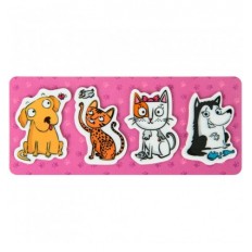 Закладки пластиковые Kite Pets K22-479-5, 4x20 шт