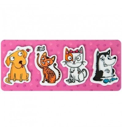 Закладки пластиковые Kite Pets K22-479-5, 4x20 шт